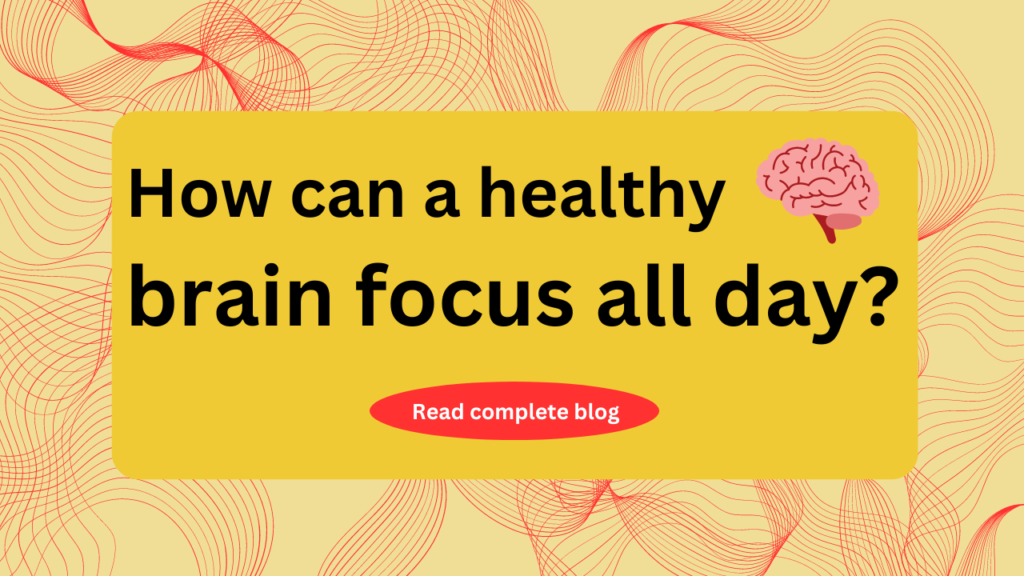 How can a healthy brain focus all day?